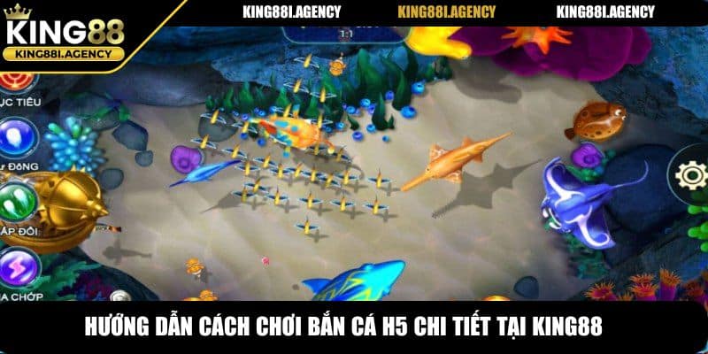 Hướng dẫn cách chơi bắn cá H5 chi tiết tại King88