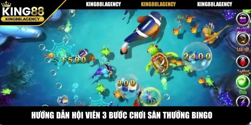 Hướng dẫn hội viên 3 bước chơi săn thưởng Bingo