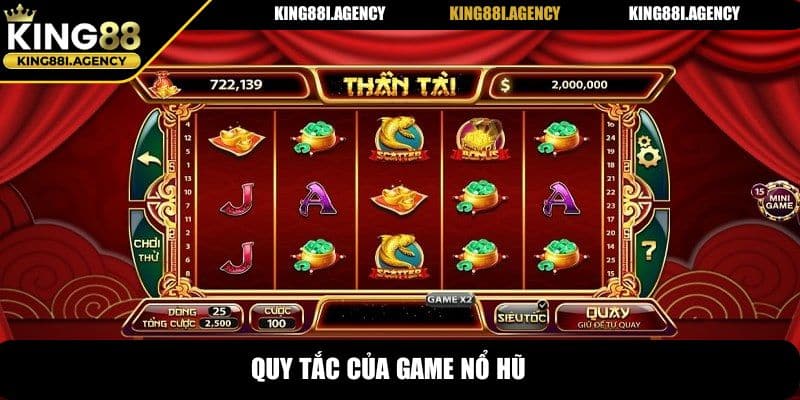 Quy tắc của game nổ hũ